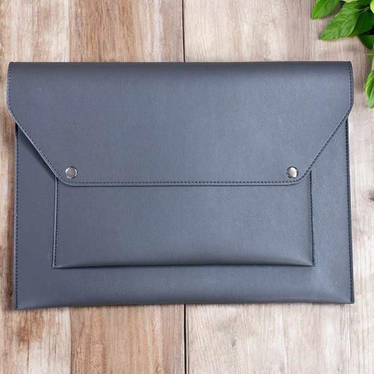 Grey Laptop Sleeve - Karigar Chiriyaa