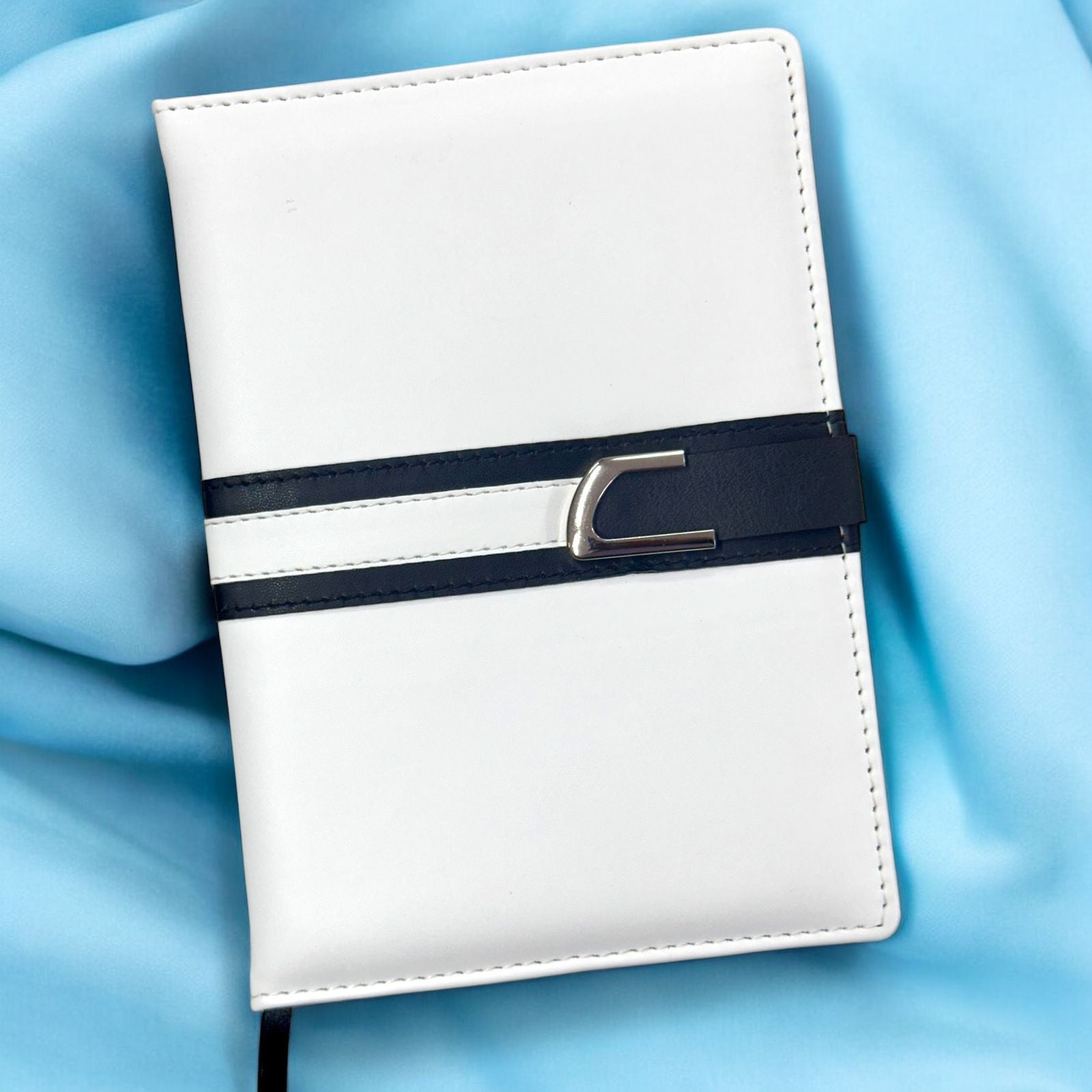 White Premium - A5 Notebook - Karigar Chiriyaa